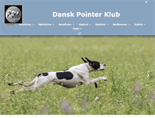 Tablet Screenshot of pointerklub.dk